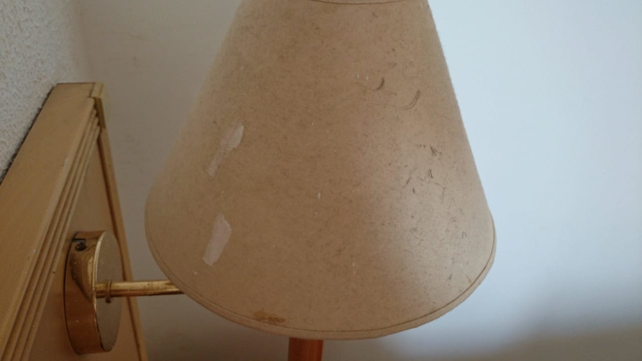 Dreckige Lampe Hotel El Mouradi Djerba Menzel