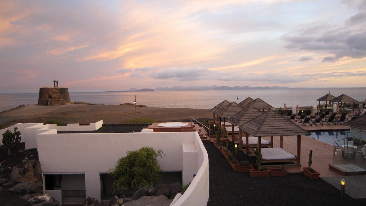 View from Club Volcan suite #751 Hotel LIVVO Volcan Lanzarote