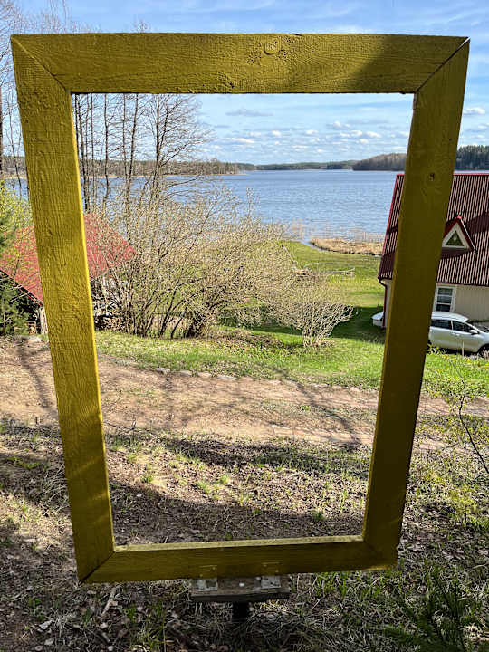Ausblick Järvenukka Puhkemaja