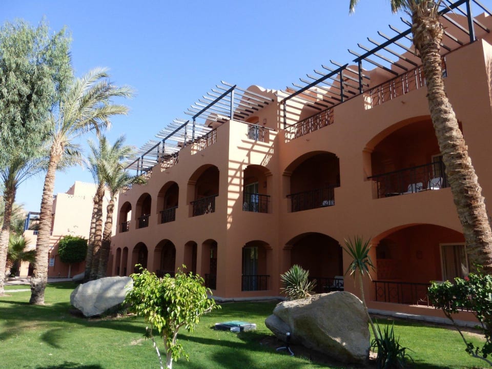 Rückseite Jaz Makadi Oasis Resort