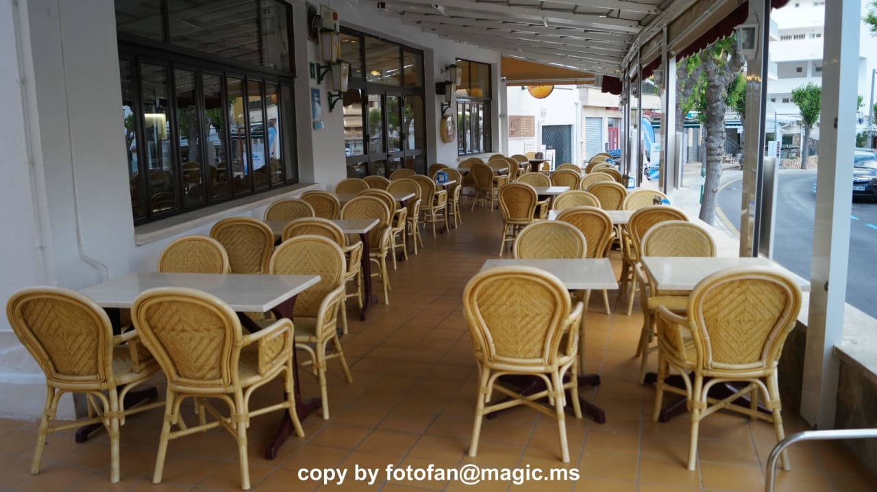 Terrasse Hostal Villa Cati