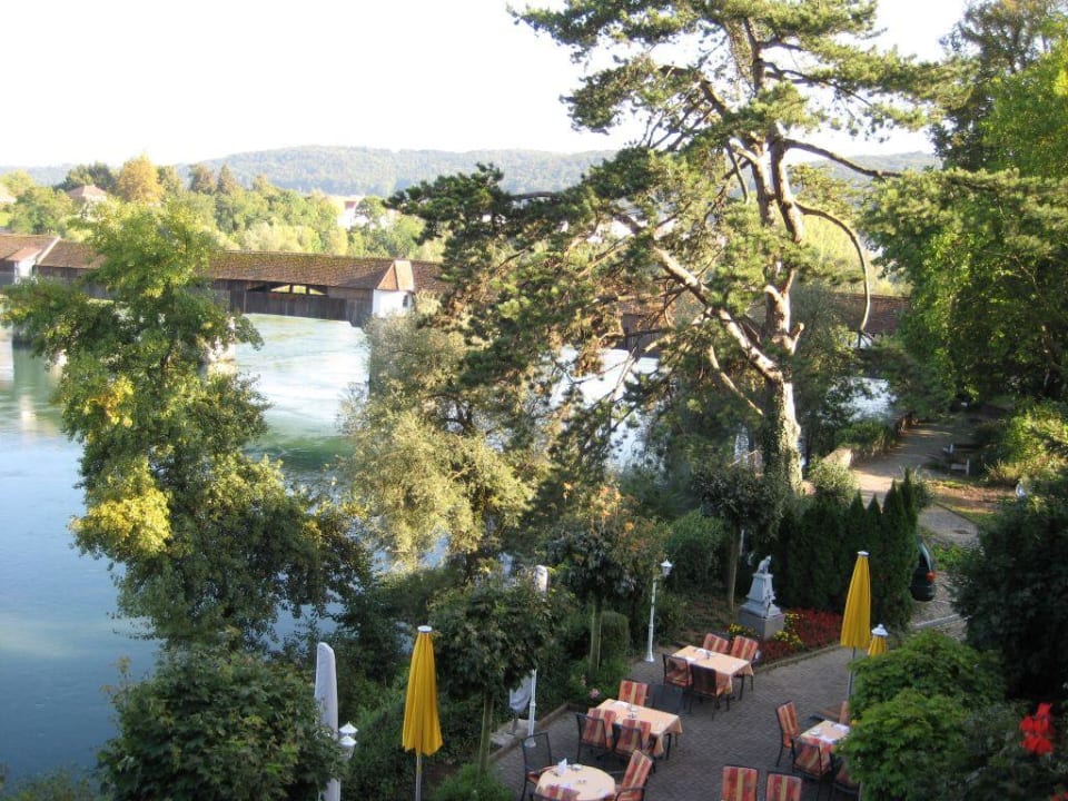 Rheinterrasse am Hotel Hotel Goldener Knopf