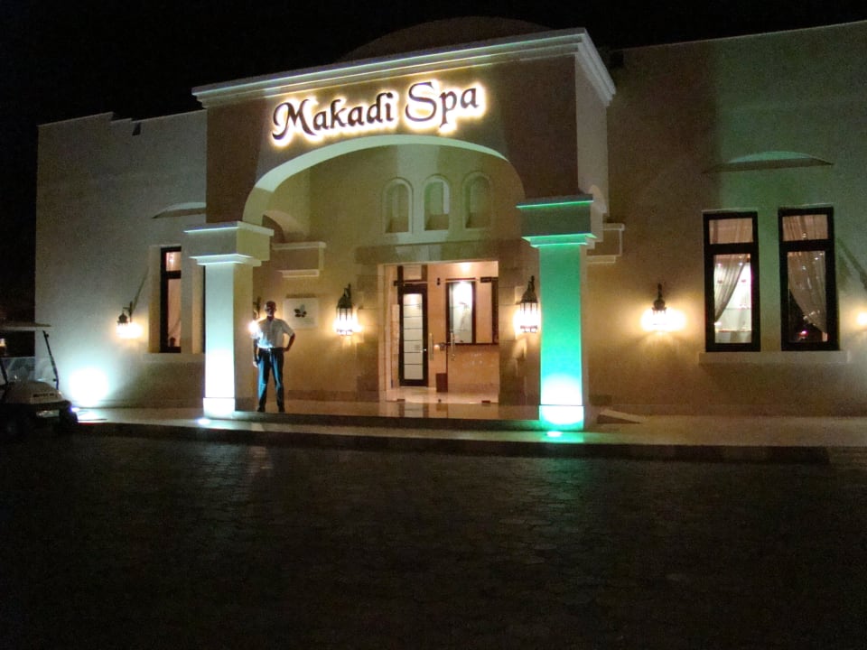 Eingang des "Makadi Spa" Bereiches Hotel JAZ Makadi Star & Spa