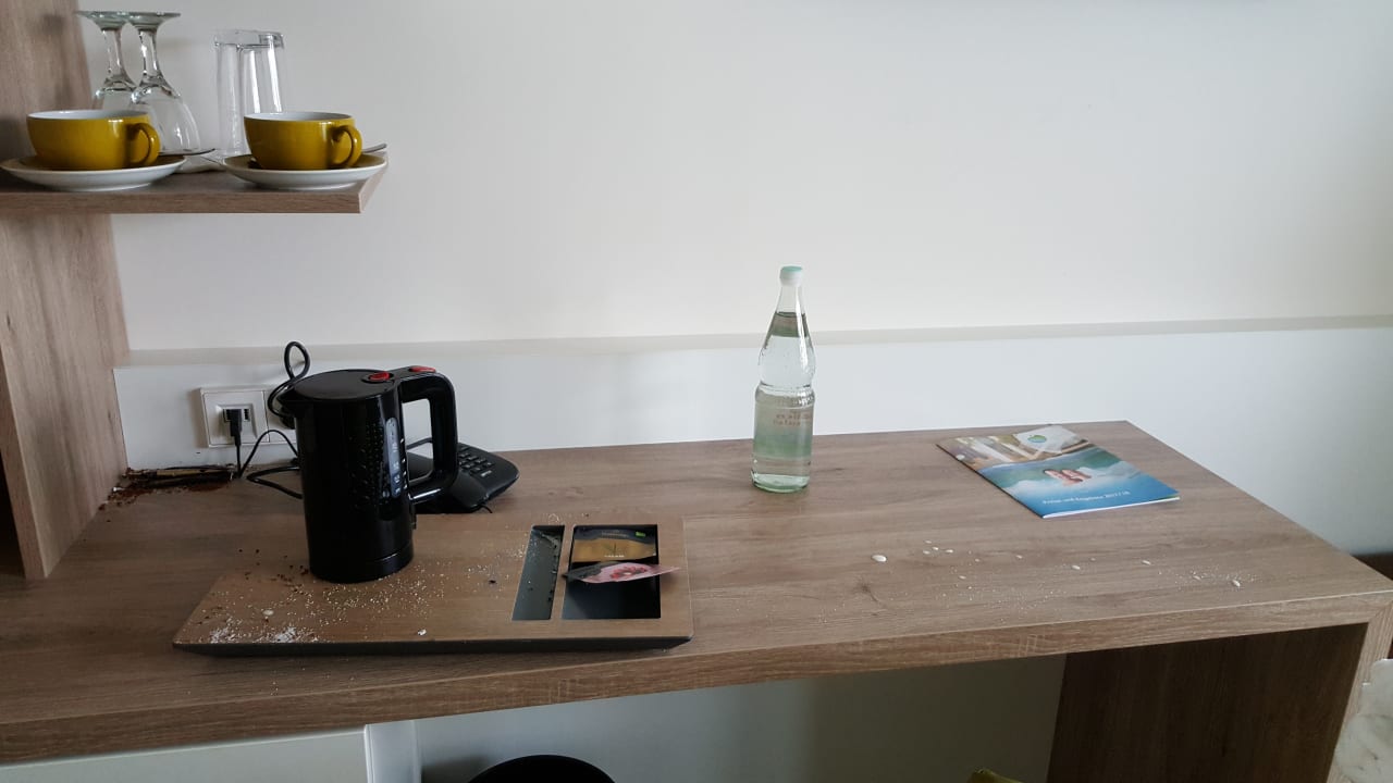 Maus hat in der Nacht weiter gewütet. Siebenquell® GesundZeitResort