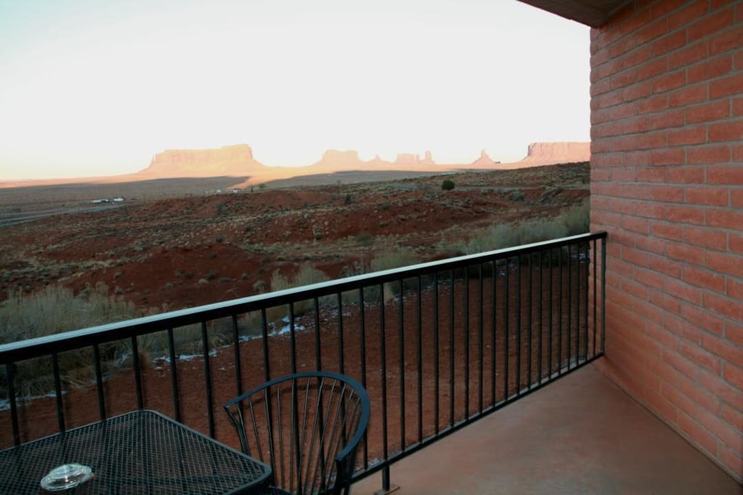 Sonnenuntergang Goulding's Lodge