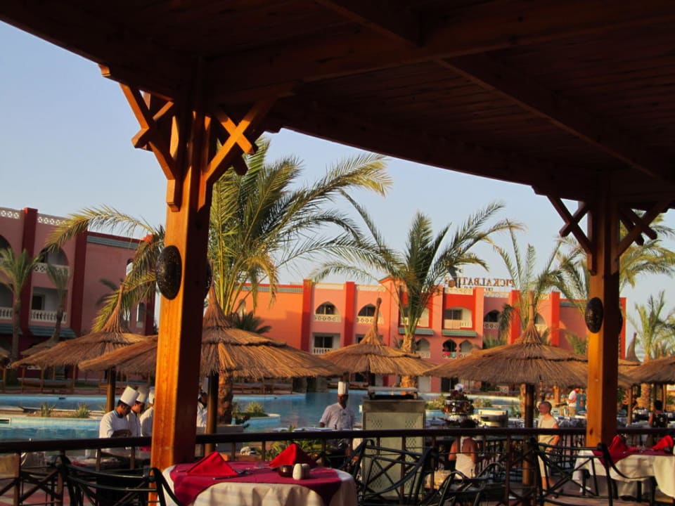 Pool & Restaurant Pickalbatros Aqua Vista Resort - Hurghada