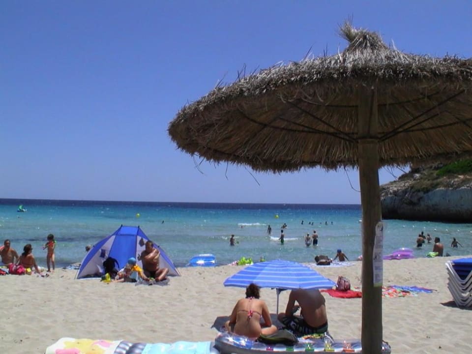 Blick vom Strand Iberostar Waves Cala Domingos