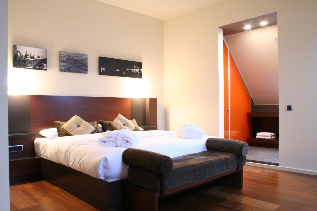 Bedroom detail Hotel 987 Design Prague