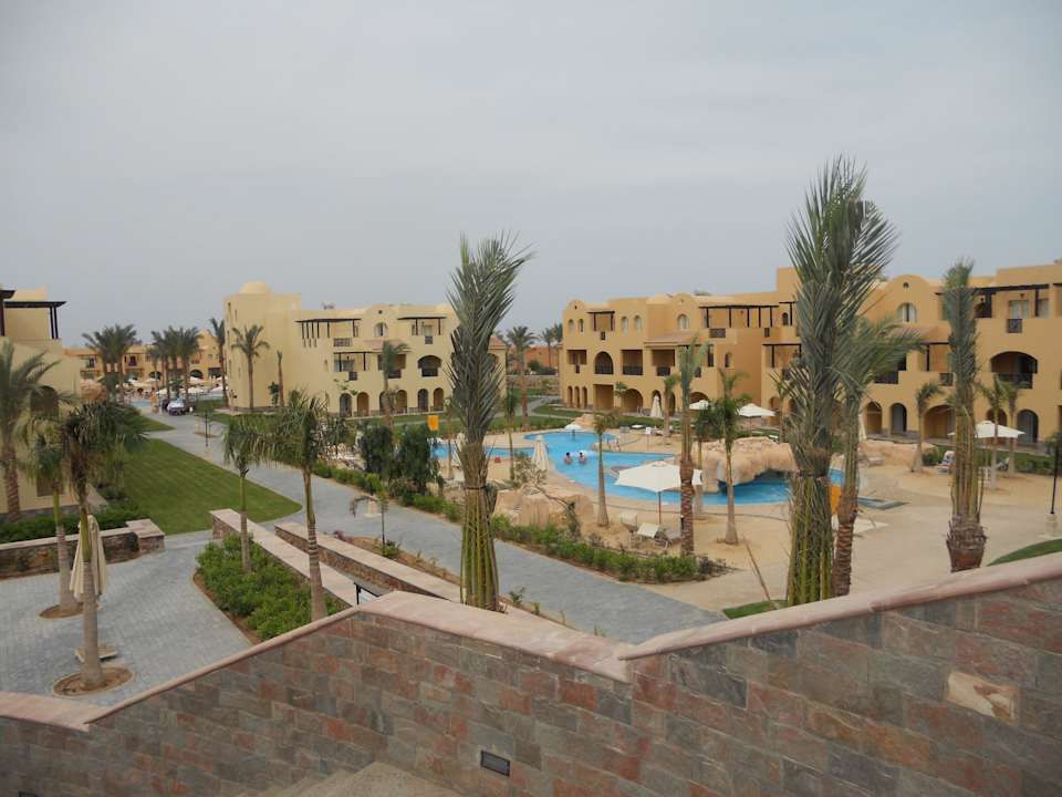 Widok z tarasu Stella Garden Resort & Spa, Makadi Bay