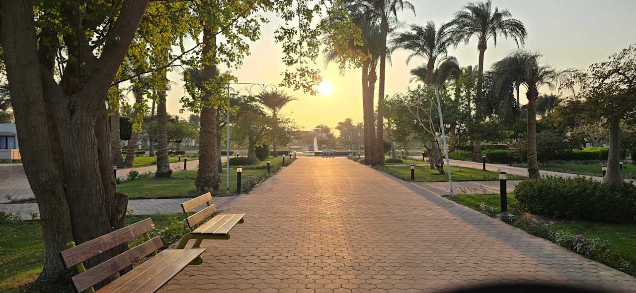 Gartenanlage Pharaoh Azur Resort