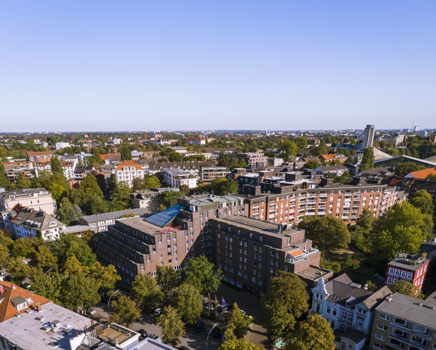 Außenansicht Crowne Plaza ® Hamburg - City Alster