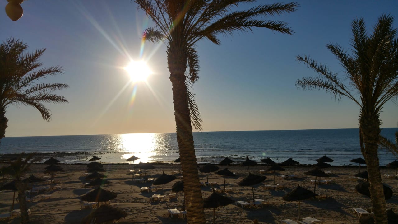 Meerblick-Zimmer am Morgen ROBINSON DJERBA BAHIYA