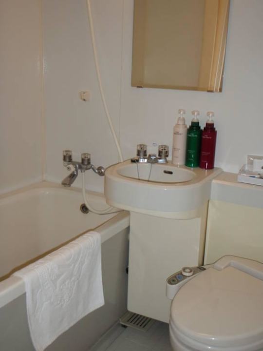 Badezimmer Hotel APA Takasaki Ekimae