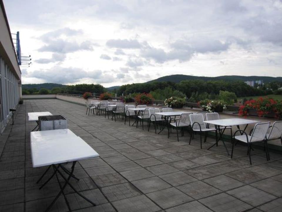 Taras przy restauracji Orea Resort Santon