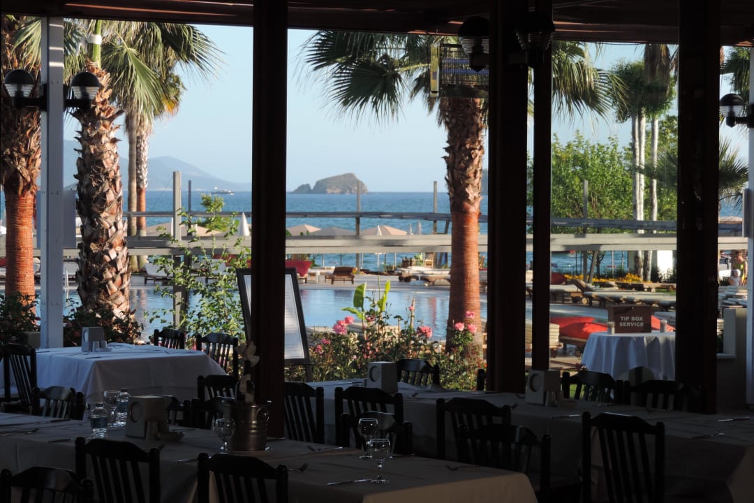 Blick aus dem Restaurant Club Tuana Fethiye