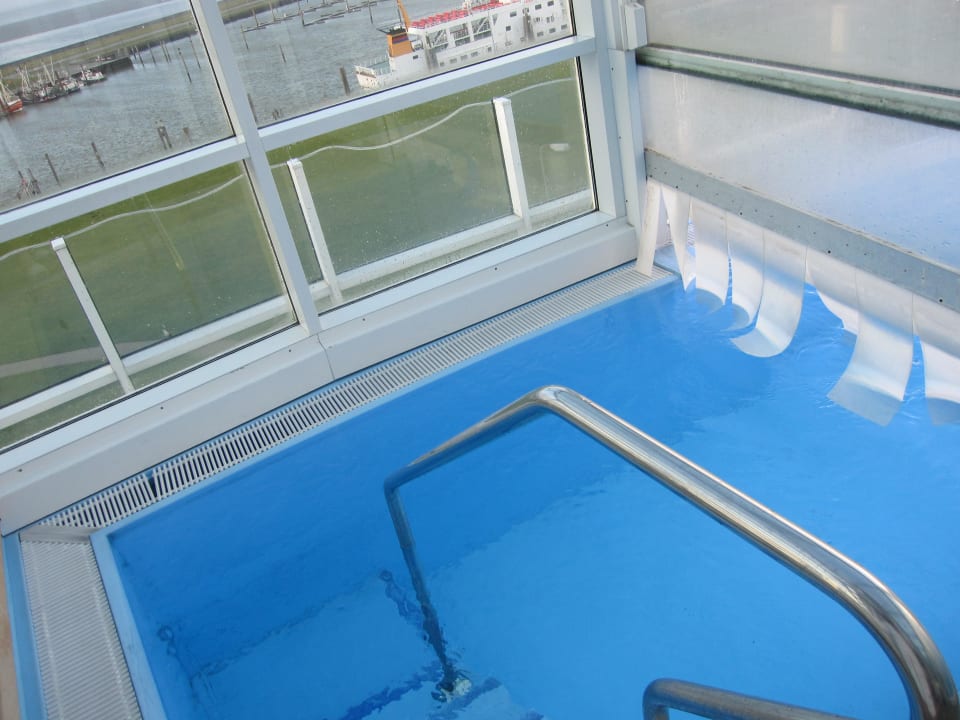 Zugang zum Außenpool Hotel Fährhaus