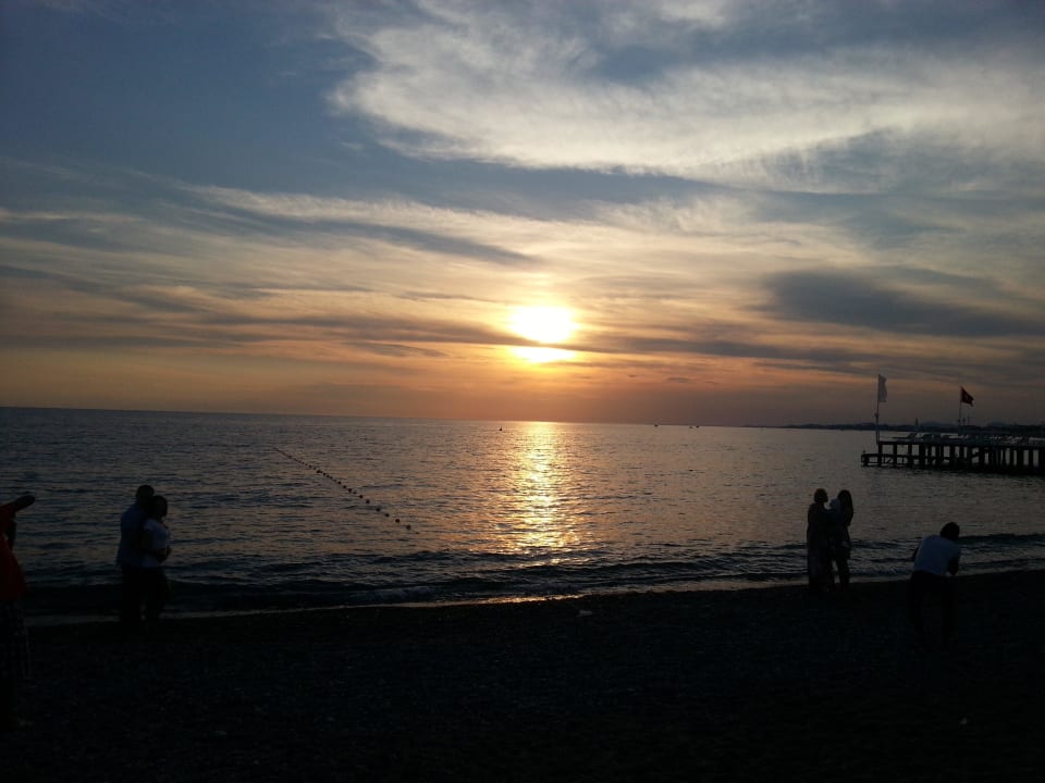 Sonnenuntergang Hotel Gardenia Beach