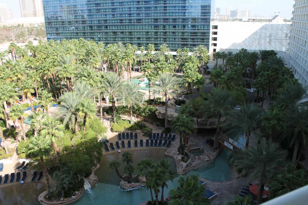 Ausblick vom Zimmer Virgin Hotels Las Vegas, Curio Collection by Hilton