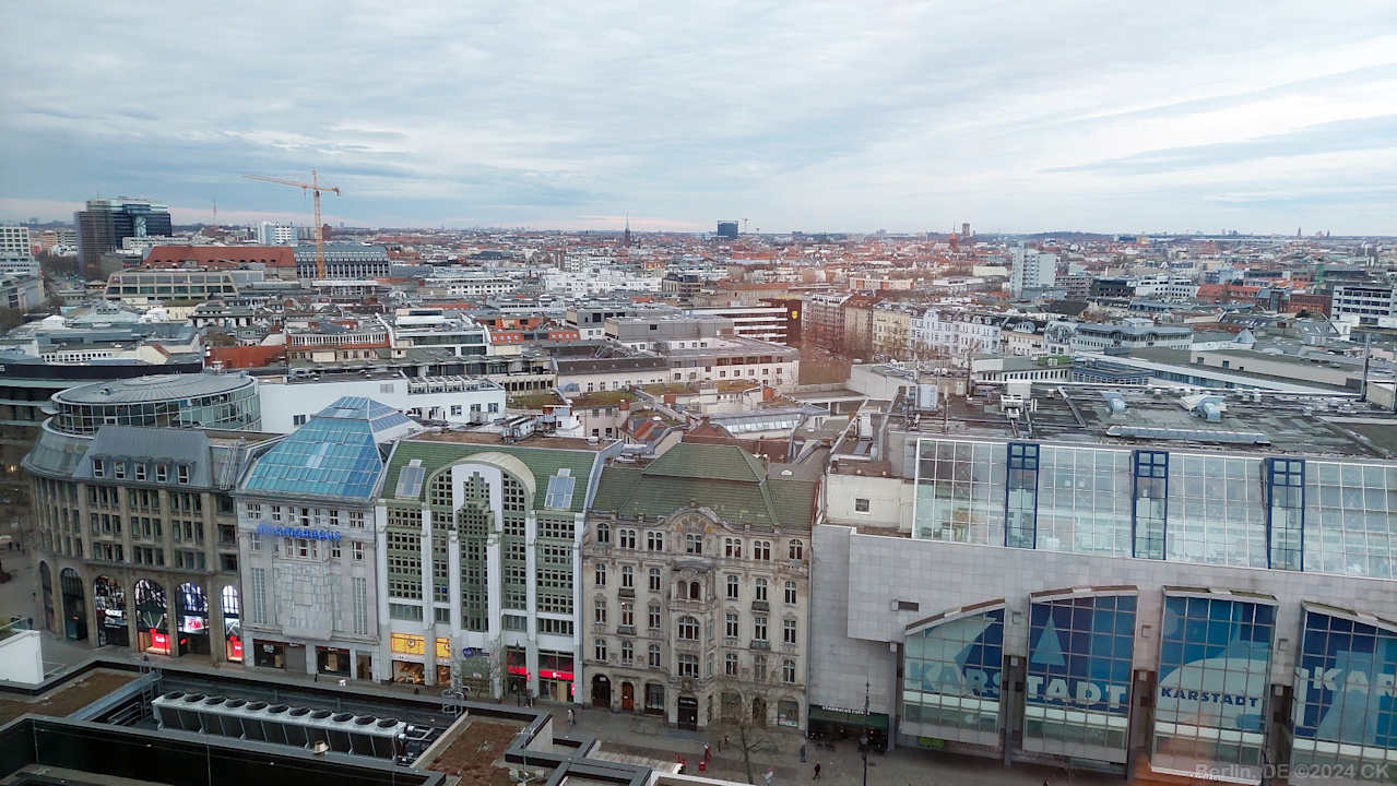 Ausblick Motel One Berlin-Upper West