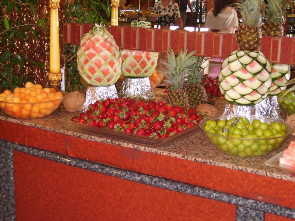 Frische Erdbeeren Delphin Deluxe Resort