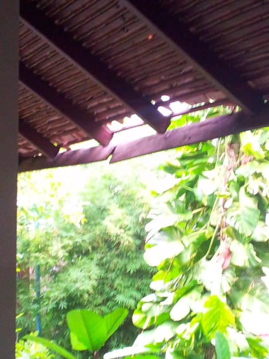 Dach an unserem Zimmer Muang Samui Spa Resort