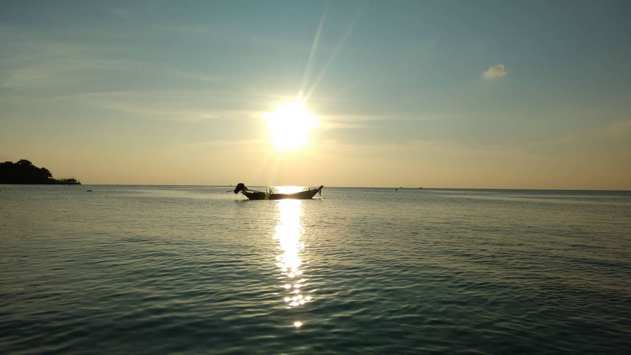 Blick zum Meer Long Bay Resort Koh Phangan