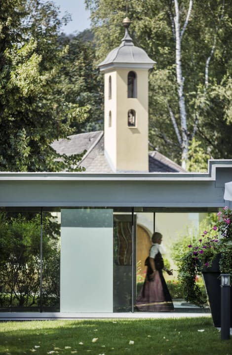 Übergang zum Parkhotel und St. Josephskapelle ARCOTEL Castellani Salzburg