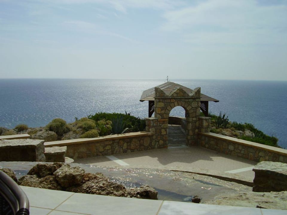 Ausblick vom Restaurant Hotel Kalithea Horizon Royal