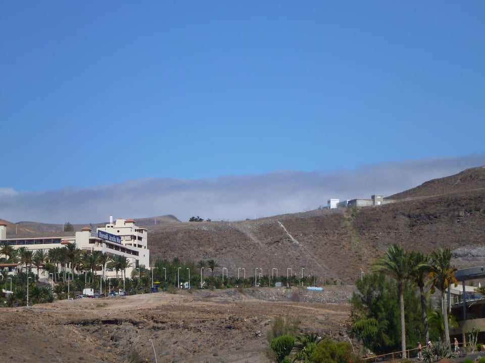 Hinter der Hotelanlage Iberostar Waves Gaviotas Park