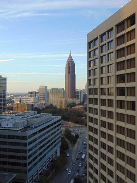 Ausblick Hotel Hilton Atlanta