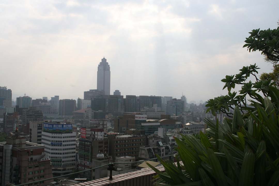 Ausblick vom Dach Hotel Regent Taipei