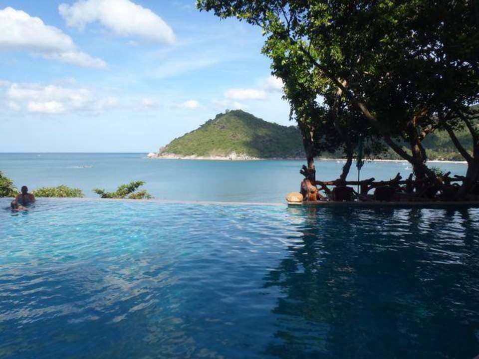 Pool mit Aussicht Panviman Resort Koh Phangan