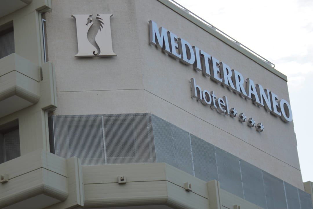 Außenansicht Hipotels Mediterraneo