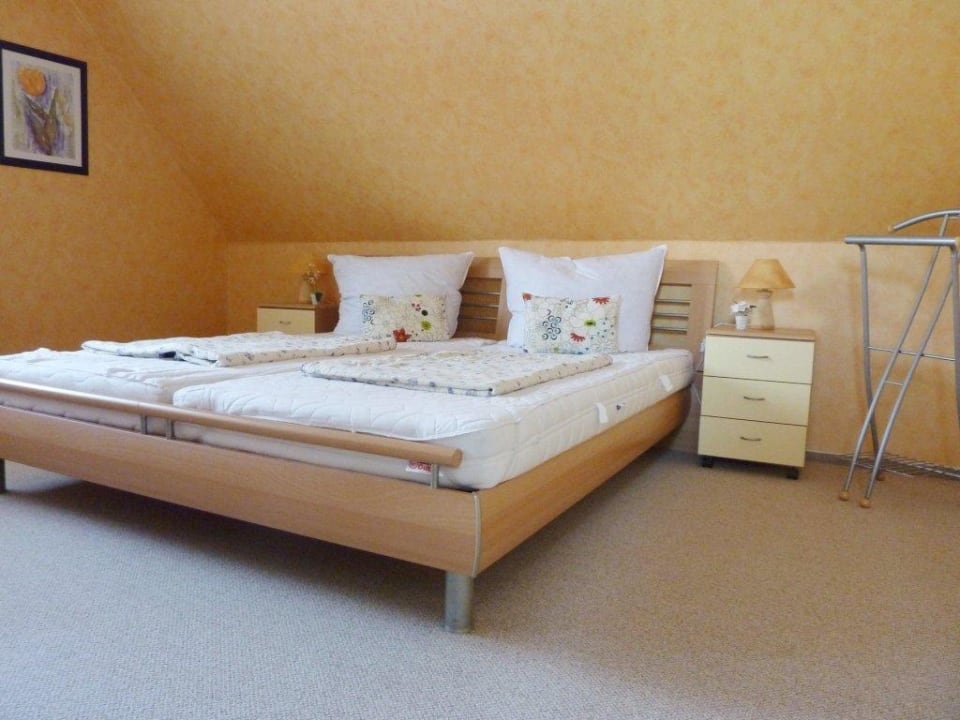 Eines der 3 Schlafzimmer im Haus Nr. 7 Lemke Ferienhäuser - Ferienhaus 7