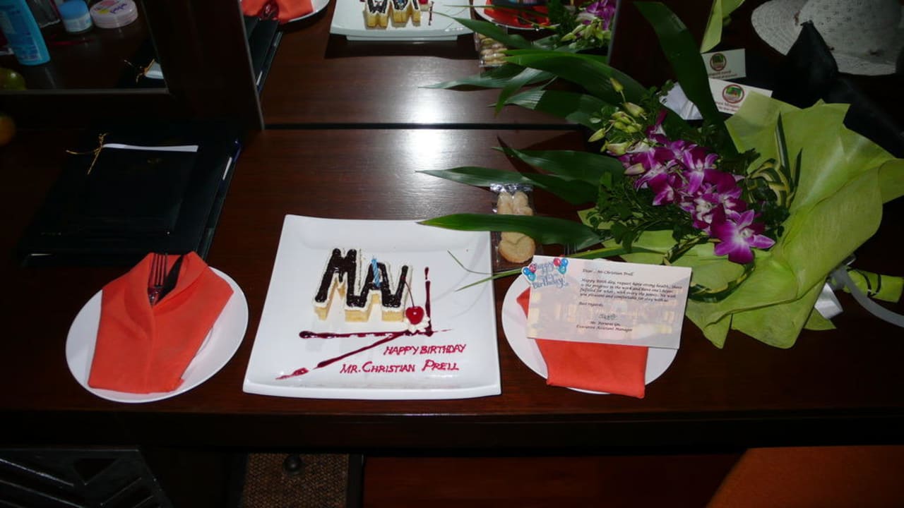 Geburtstagsüberraschung Hotel Mai Samui Beach Resort & Spa