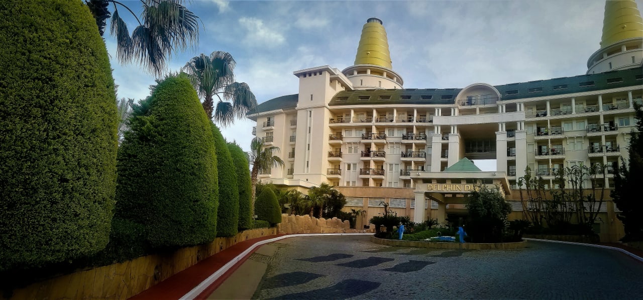 Außenansicht Hotel Delphin Diva