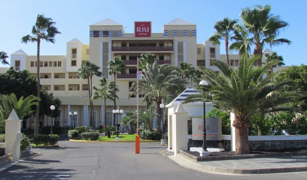 Entrance Hotel Riu Gran Canaria