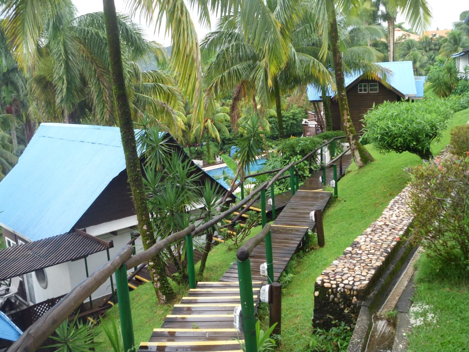 Gartenanlage Villa Caribe