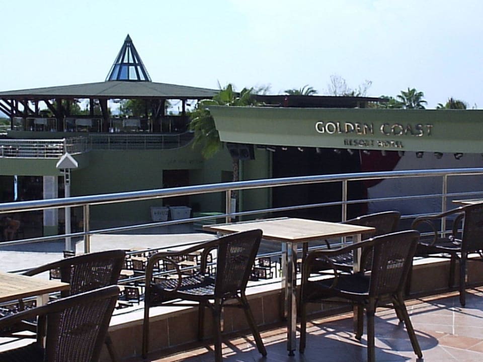 Blick auf das neue Restaurant - Bar VONRESORT Golden Coast