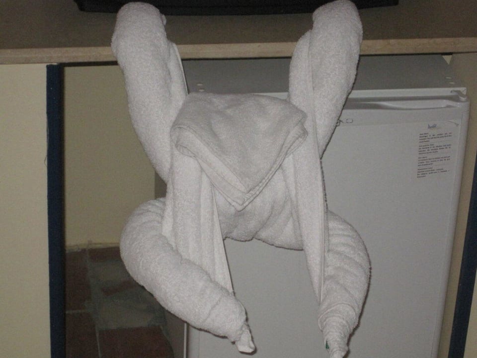 Figur aus Handtüchern! Jaz Makadi Oasis Resort