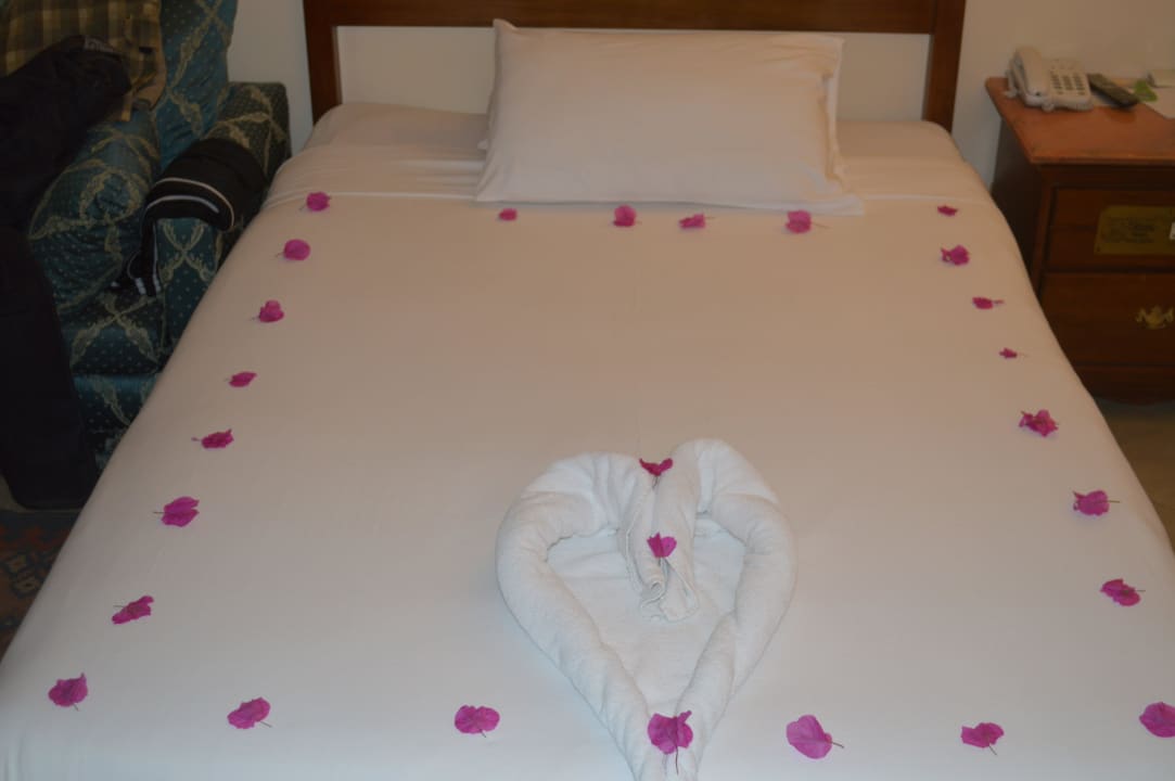 Liebevolles Valentinstagsherz  mit Blütenumrandung Titanic Resort & Aqua Park