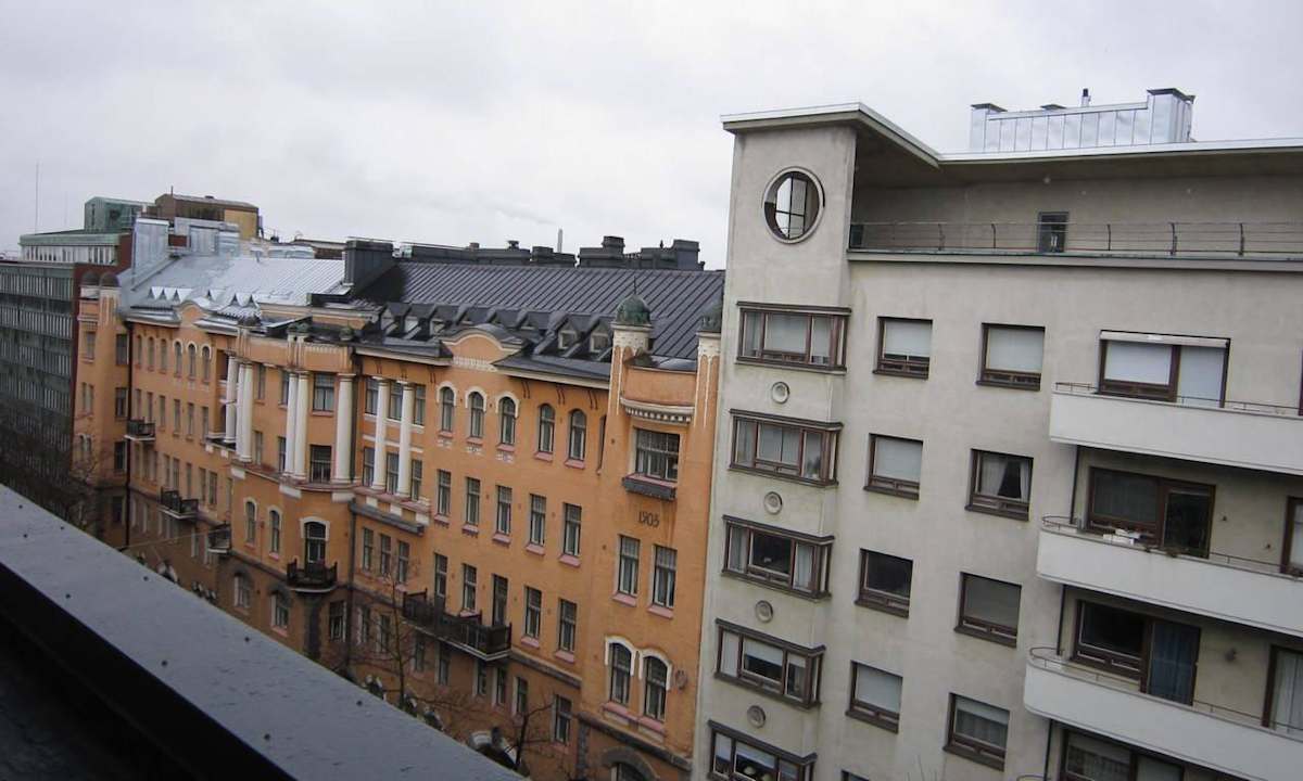 View from Junior suite #801 Hotel Indigo Helsinki - Boulevard