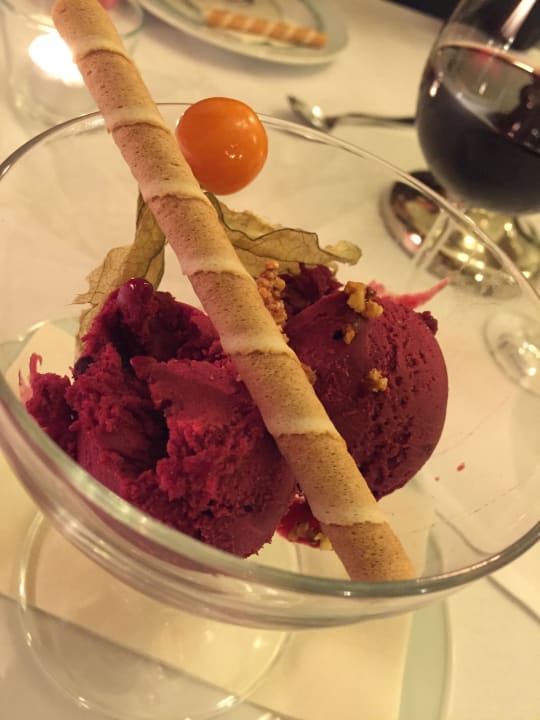 Nachspeise 4-Gänge-Menü Hotel Jagdschloss Letzlingen