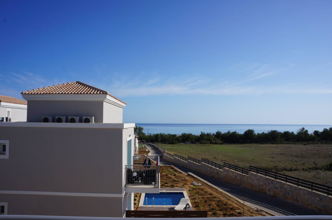 Aussicht vom hinteren Teil  Anemos Luxury Grand Resort