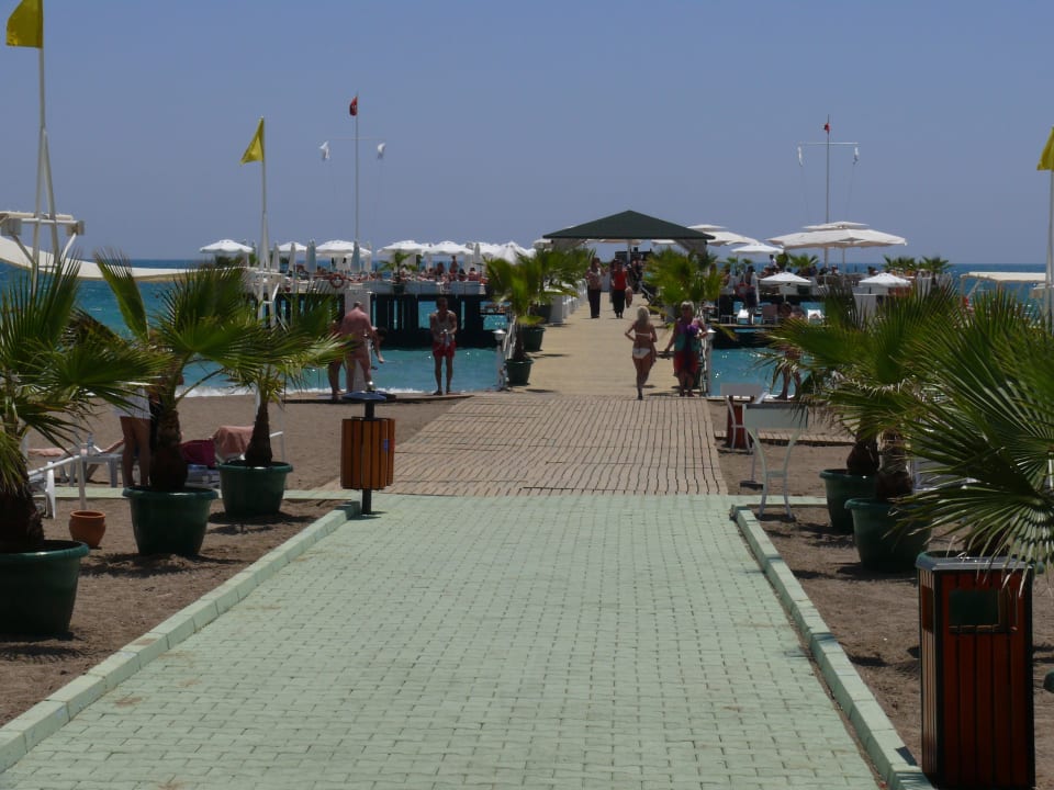 Weg zum Strand Hotel Delphin Imperial