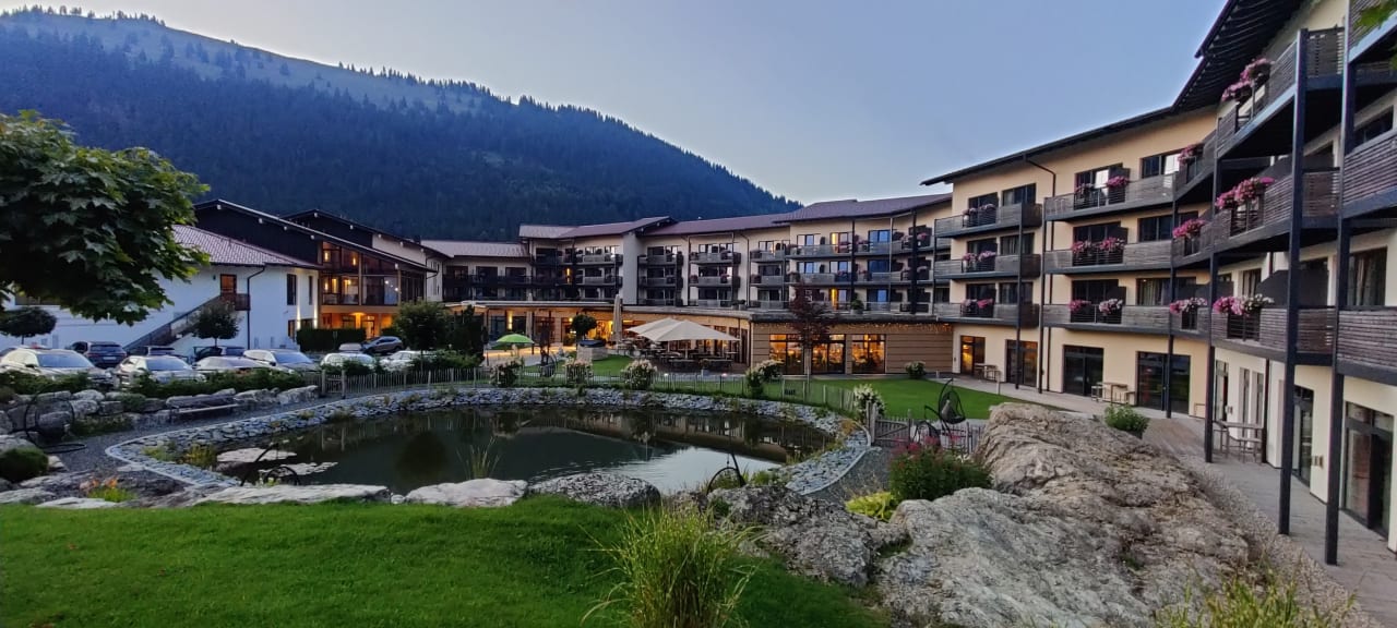 Außenansicht Panoramahotel Oberjoch