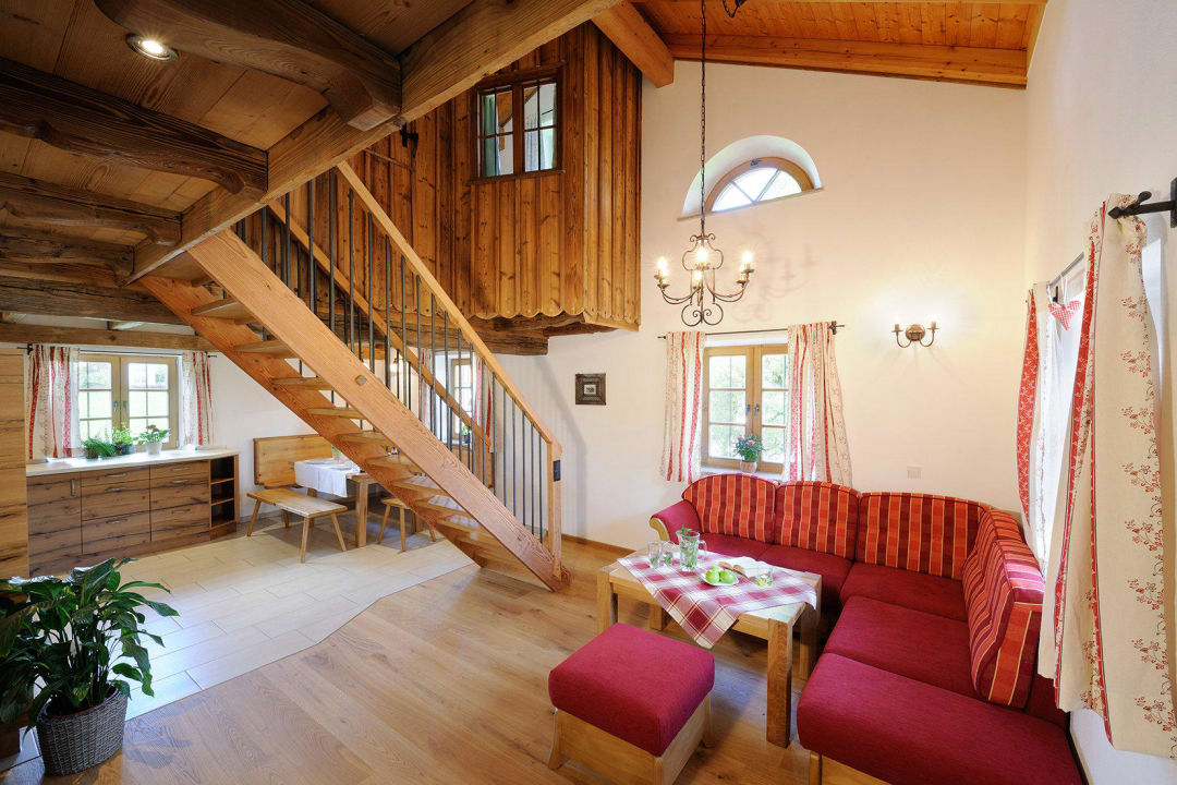 Wohnzimmer Tegernsee Wimmerhof - Urlaub auf dem Bauernhof