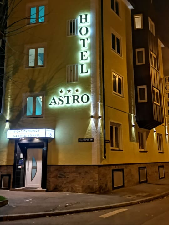 Außenansicht Aparthotel Astro