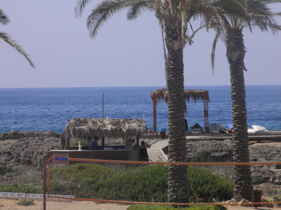 Kleine SB Bar weit weg am Strand Oz Hotels Incekum Beach