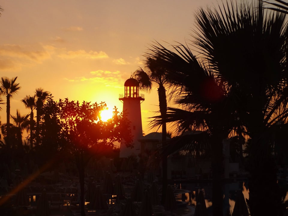 Pool Sonnenuntergang Hotel Riu Chiclana
